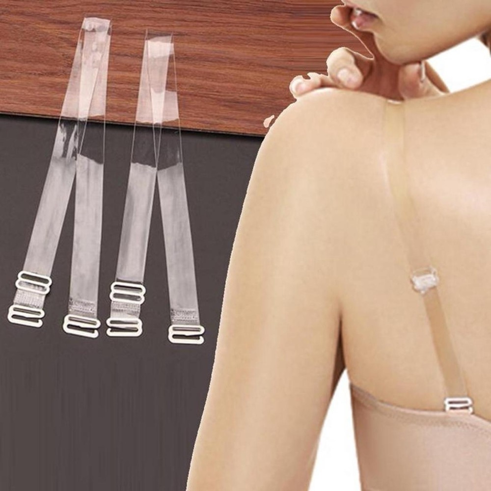 Dây áo ngực trong suốt móc sắt — ảnh 1
