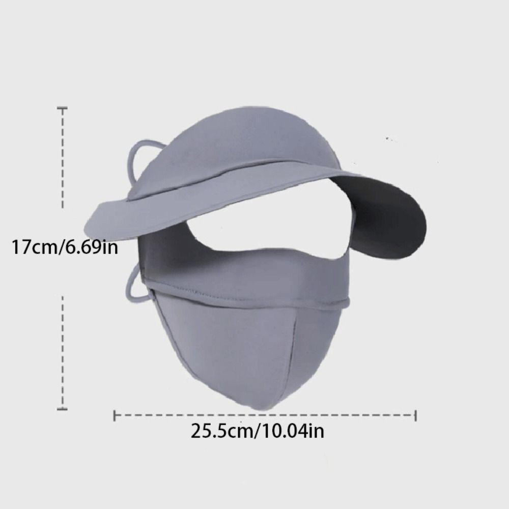 Khẩu trang vành che nắng 3D kháng khuẩn — ảnh 1