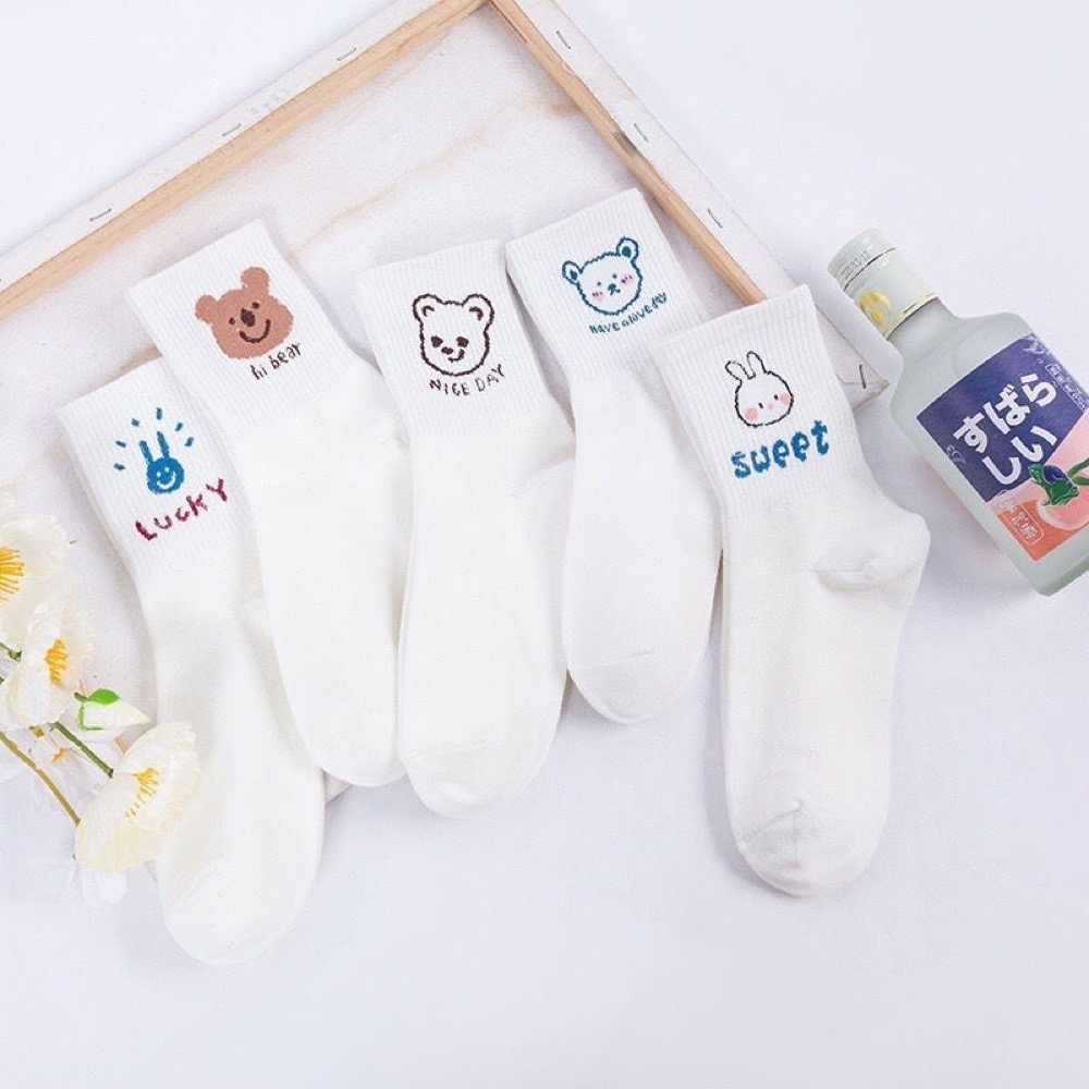 Set 5 đôi tất Hanabi — ảnh 1